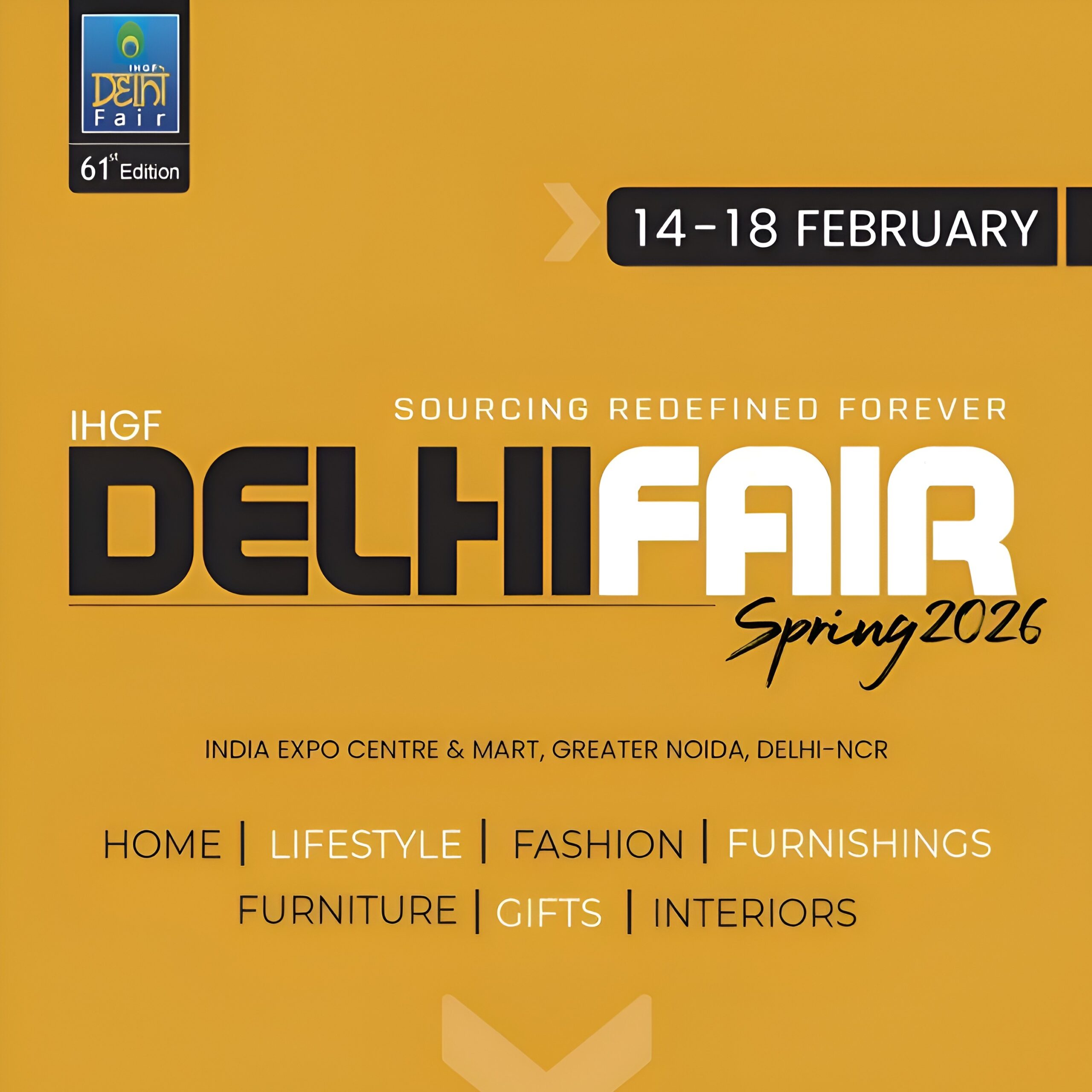 61st IHGF Delhi Fair Spring 2026